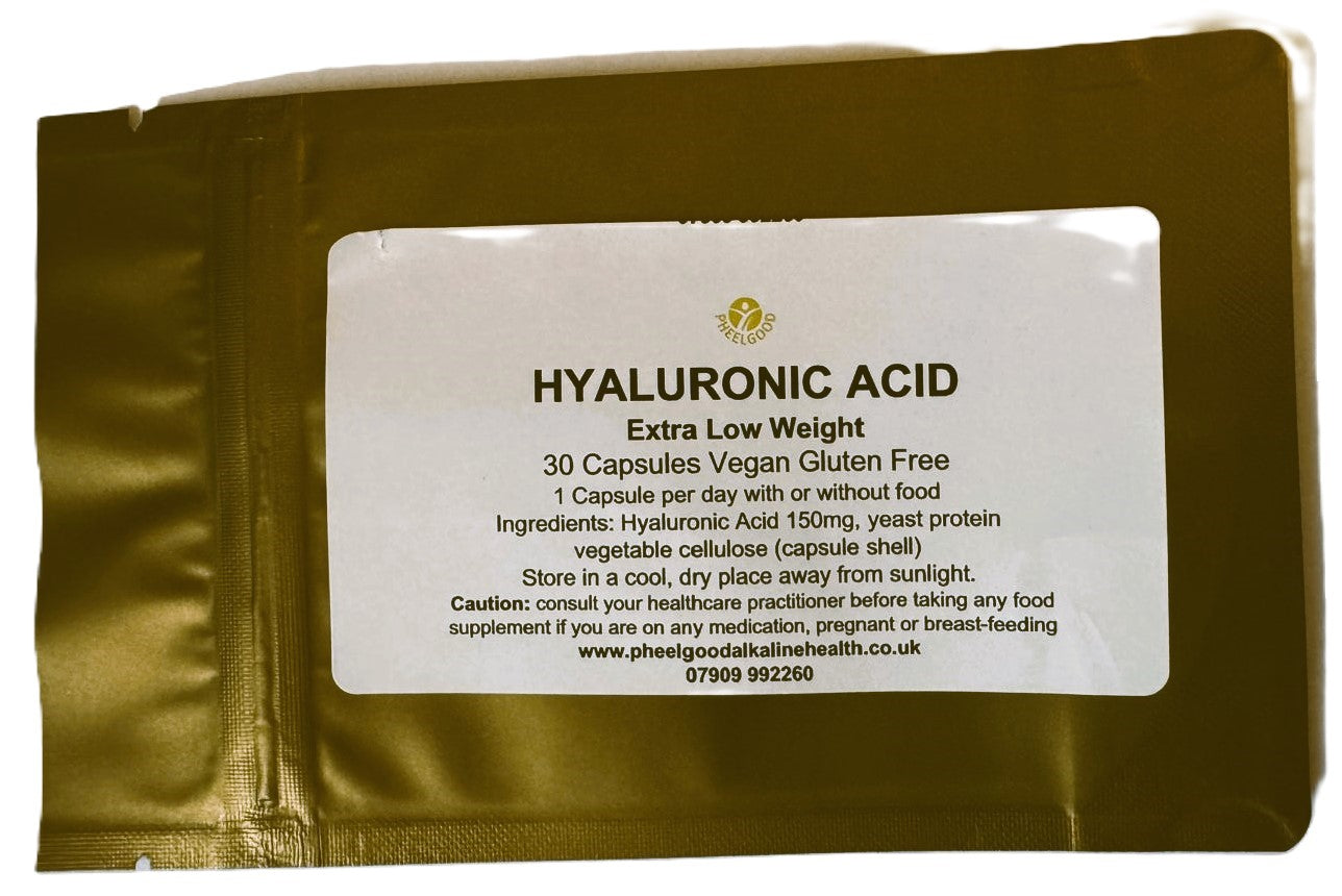 Hyaluronic Acid Extra Low Weight 150mg per cap 30 caps